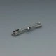 Sten and Laine Rock Crystal Silver Brooch