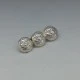 Scandinavian Flower Trio Brooch  