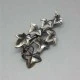 Bernard Instone 1979 Silver Leaf Brooch
