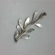 Bernard Instone Silver Leaf Spray Brooch
