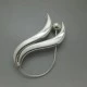 Modernist Sterling Silver Brooch
