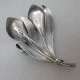 NE From detailed silver boquet brooch 