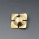 Ernest Blyth for Ivan Tarrat 9 Carat Gold Brooch