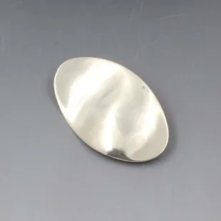  Silver Modernist Brooch London 1973