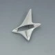Georg Jensen / Henning Koppel Silver Star Brooch #339