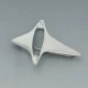 Georg Jensen / Henning Koppel Silver Star Brooch #339