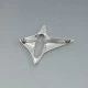 Georg Jensen / Henning Koppel Silver Star Brooch #339