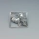 Georg Jensen Sterling Silver Rooster Brooch designed by Arno Malinowski
