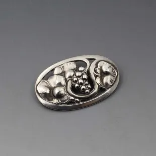 Georg Jensen Berries and Leaves Brooch #177B