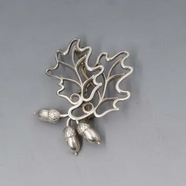 Anton Michelsen Acorns Brooch