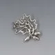 Anton Michelsen Acorns Brooch