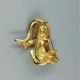 Sphinx Gold Panther Brooch