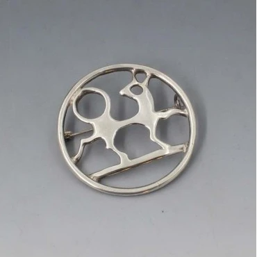 Frank Juhls Kautokeino Reindeer Brooch