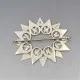 John David Harty Silver Brooch 