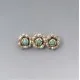 Amazonite Silver Mexico Brooch