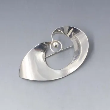 Gordon William Stevens Silver Brooch