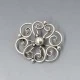 John Lauritzen 830 Silver Flower Brooch