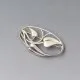 Ola Gorie Silver Cecily Brooch