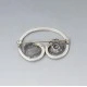 Frantz Hingelberg Denmark 830 Silver Brooch