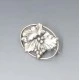 Hugo Grun Floral 830 Silver Brooch