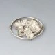 Hugo Grun Floral 830 Silver Brooch