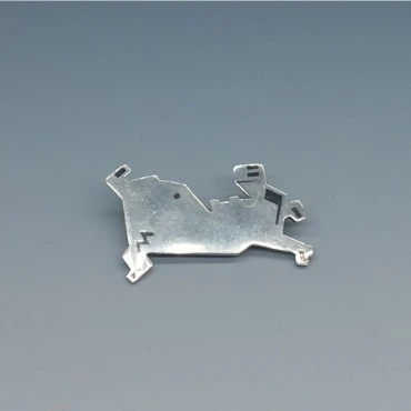 Modernist Sterling Silver Dog Brooch
