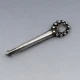 Moonstone 830 Silver Bar Brooch