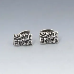 Studio Else and Paul Sterling Silver  Cufflinks