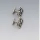 Studio Else and Paul Sterling Silver Cufflinks