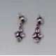 Amethyst and Silver Earrings