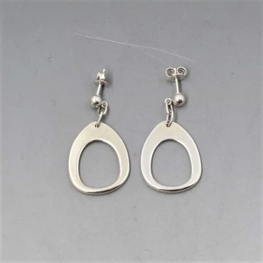 Darla Hesse Silver Earrings 