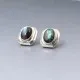  Labradorite and Silver Earrings