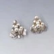Herman Siersbol Silver Berries Earrings