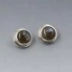 Labradorite Sterling Silver Stud Earrings