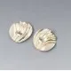 NE FROM Silver Abstract Earrings