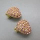 YSL Pink Heart Vintage Earrings
