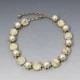 Jewelcraft 1950's Light Cream Flower Necklace