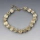 Jewelcraft 1950's Light Cream Flower Necklace