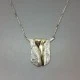 Danish GIFA Modernist Sterling Silver Pendant UK