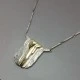 Danish GIFA Modernist Sterling Silver Pendant UK