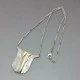 Danish GIFA Modernist Sterling Silver Pendant UK