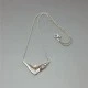 Danish GIFA Modernist Sterling Silver Pendant UK