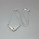 Danish GIFA Modernist Sterling Silver Pendant UK