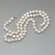  Vintage Pearl Necklace with 9 carat White Gold Clasp