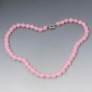 Rose Quartz Beads Necklace