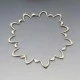 Arne Johansen Denmark Silver Boomerang Necklace