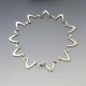 Herman Siersbol Silver Boomerang Necklace
