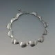 Arne Johansen Denmark Silver Arcs Necklace