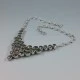 Mystic Topaz and Sterling Silver Statement Necklace