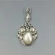  Rasmus Halvorsen Art Nouveau Pearl Pendant
